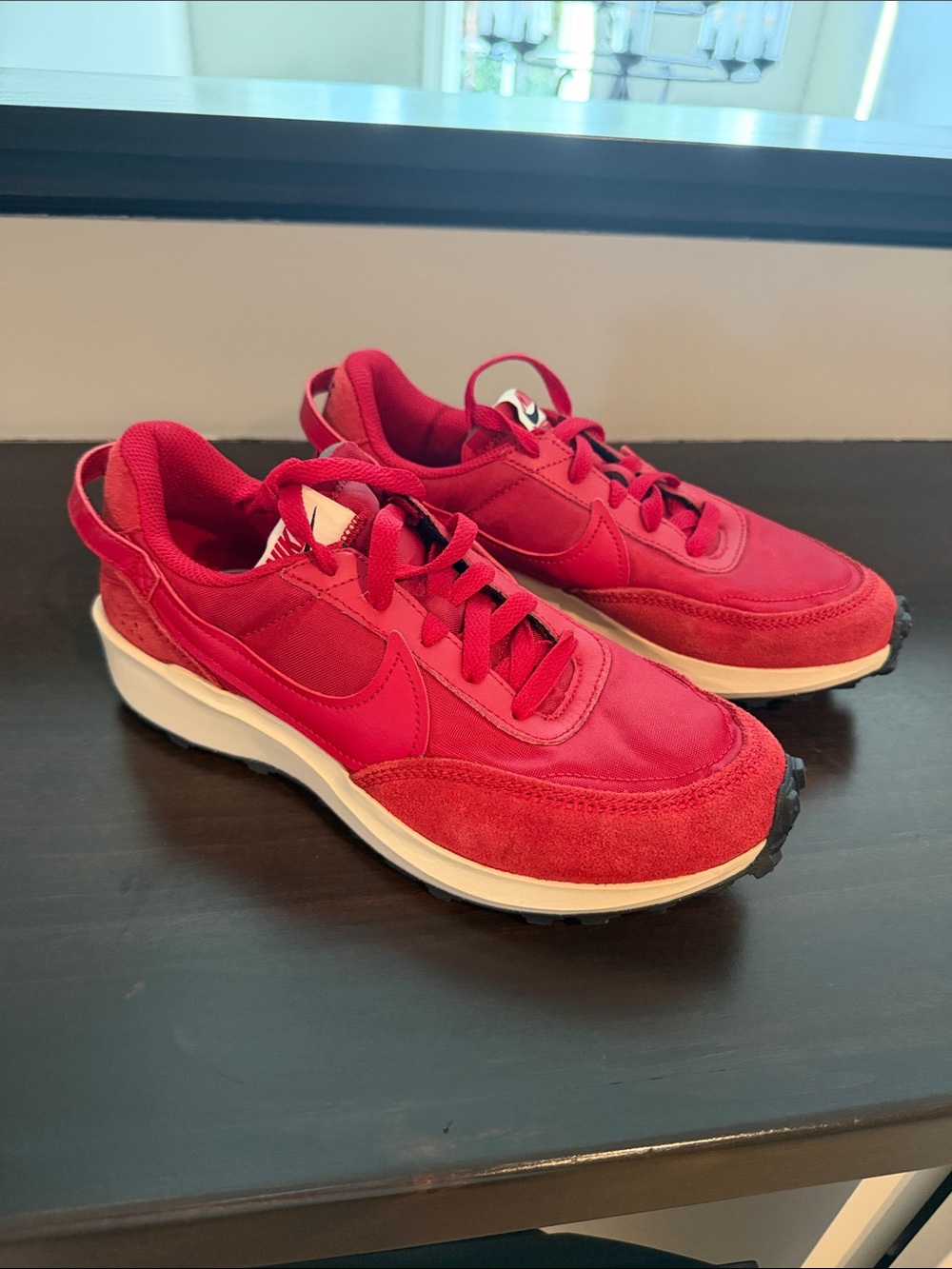 NWOT * Nike Women’s Red Low-Top Sneakers - Size 7.5